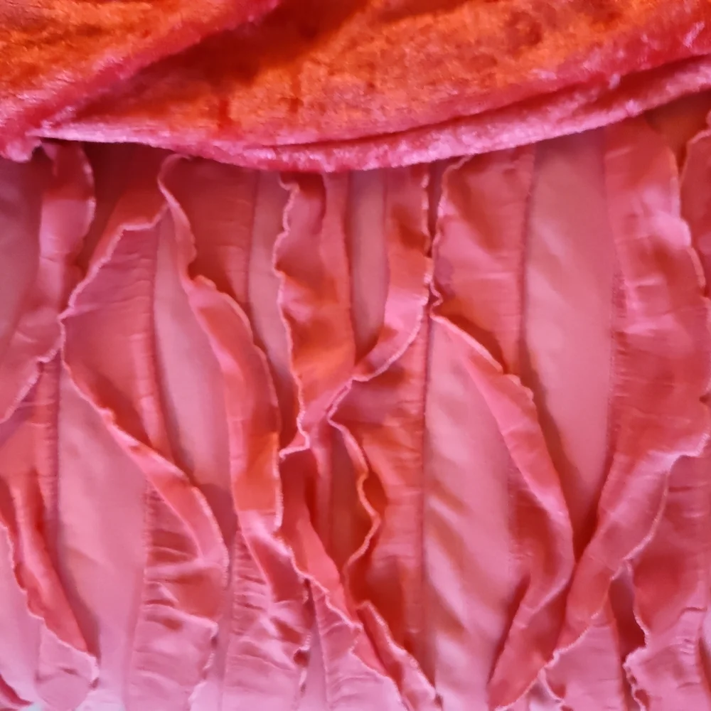 12.5+ Yards PINK Fabric Bundle Solids Stripes Textures Embellished Sewing Crafts - Picture 6 of 16